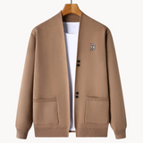 Кардиган – рамене и китки с канелен модел и регулируем пасаж