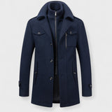 Анджело™ | Топъл и елегантен мъжки палто