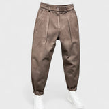 МАРЧЕЛО™ | Елегантни панталони с микс материя