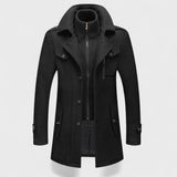 Анджело™ | Топъл и елегантен мъжки палто