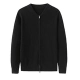 Пуловер с пълна цип - естествена смес от тъкан и лесен комфорт