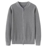 Пуловер с пълна цип - естествена смес от тъкан и лесен комфорт