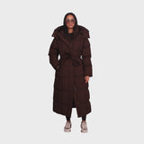 Боряна – Дълго зимно яке с колан