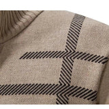 Пуловер от плетена тъкан - пълно закопчаване отпред и смес от меки вълна