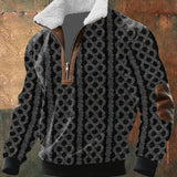 Бранимир - Пуловер с цип, висока яка и подплата