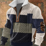 Бранимир - Пуловер с висока яка и подплата