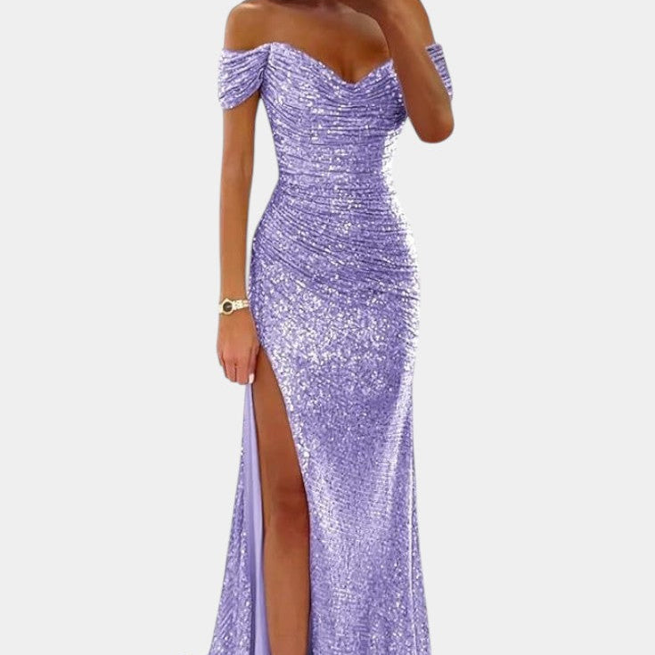 Рената Халджина Русалка без презрамки с пайети