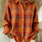 Тара – плетена блуза с каймени шарки