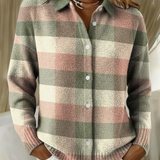 Ноур - Картирана плетена блуза