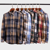 Борис - Мъжка карирана риза с дълъг ръкав