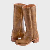 Виктория - Дълги Кожени Ботуши