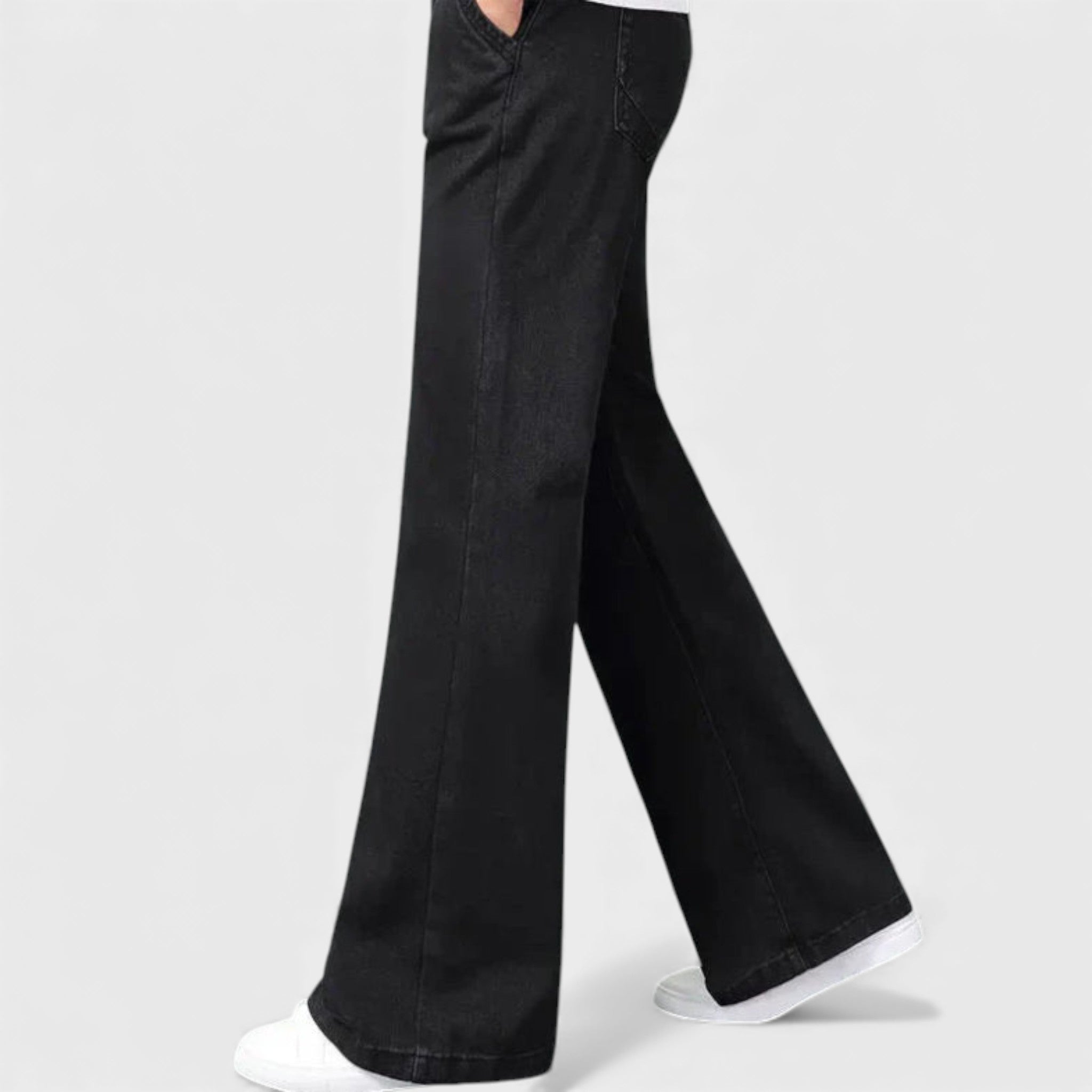 Роберто Русо улични панталони с прав крачол