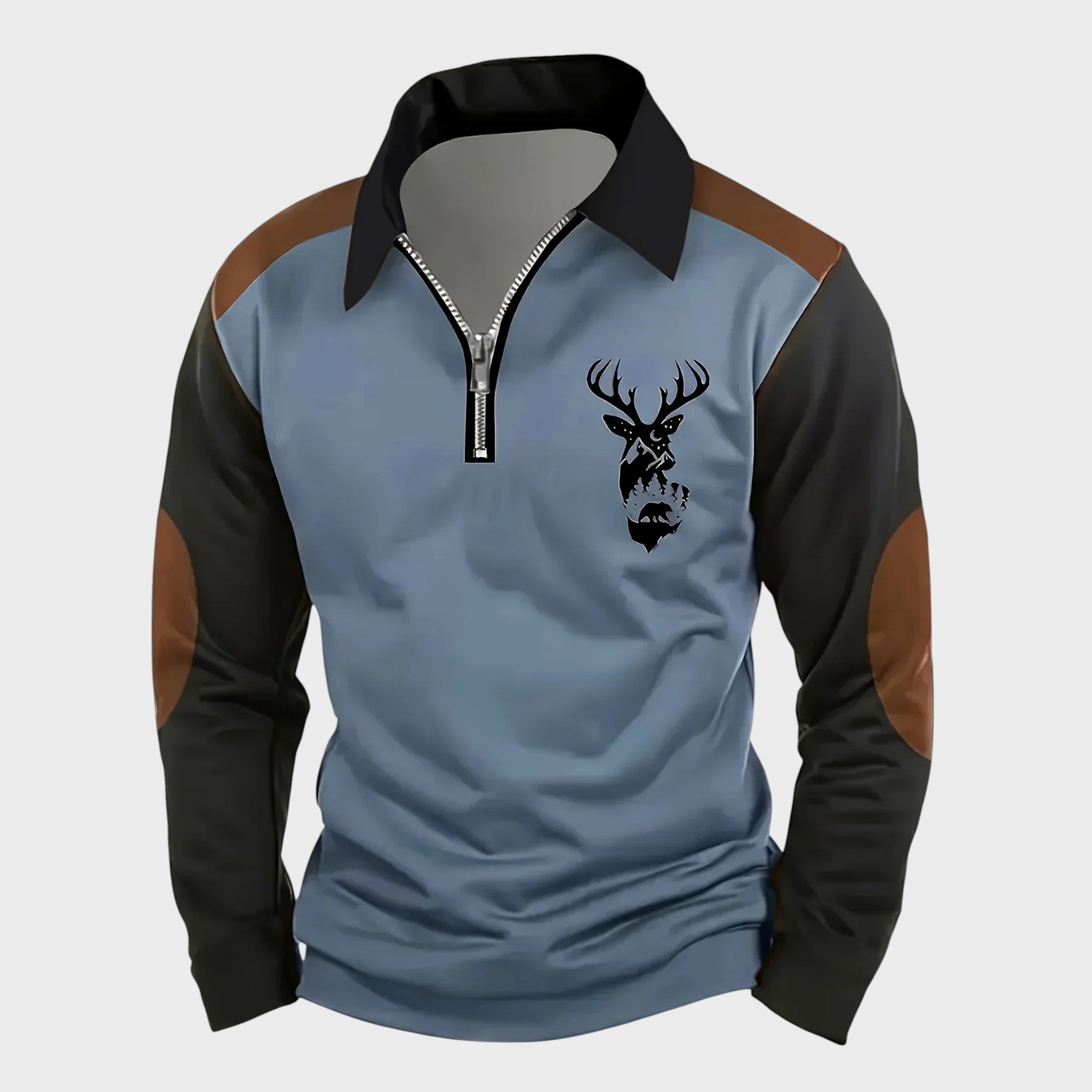 Мъжка - блуза с дълъг ръкав