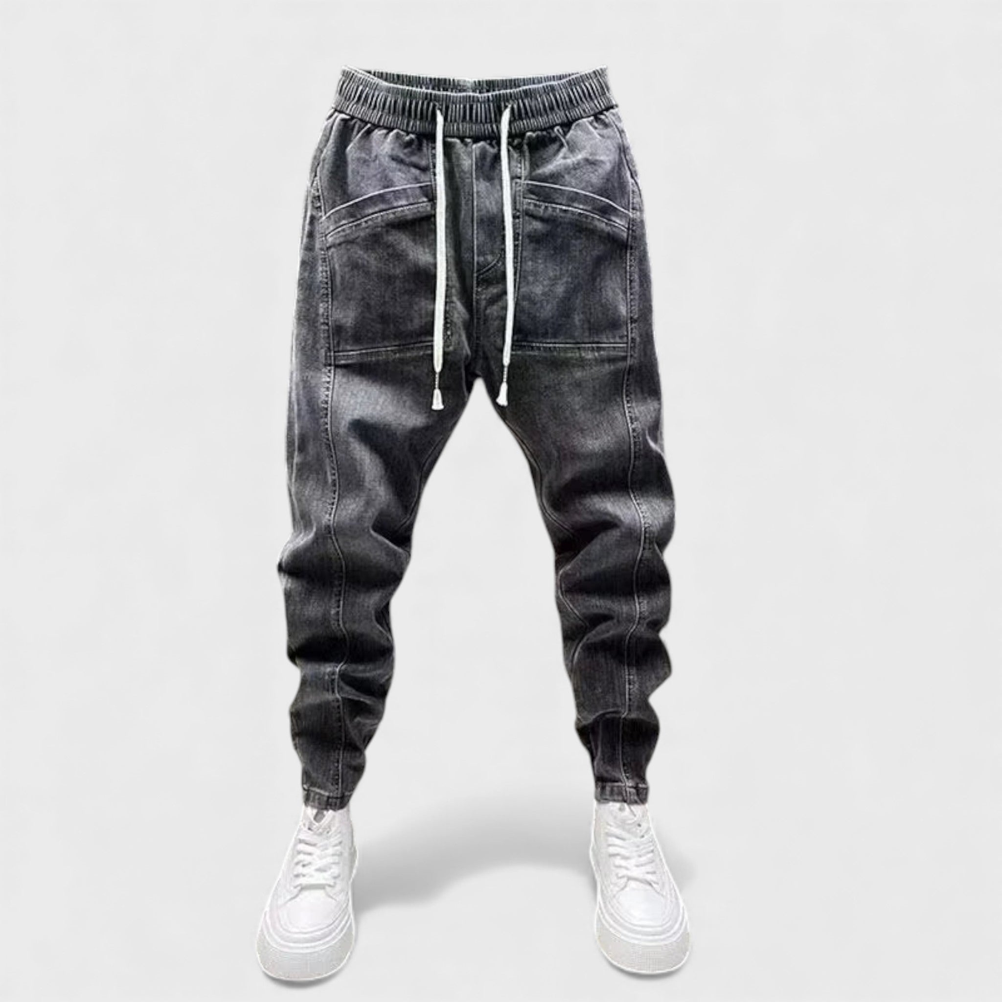 Лорен - Комбинация от стил на деним и комфорт на джогърите