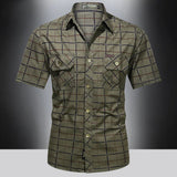 Раден - Елегантна риза с къс ръкав на карета
