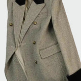 Сако с Двустранно Закопчаване