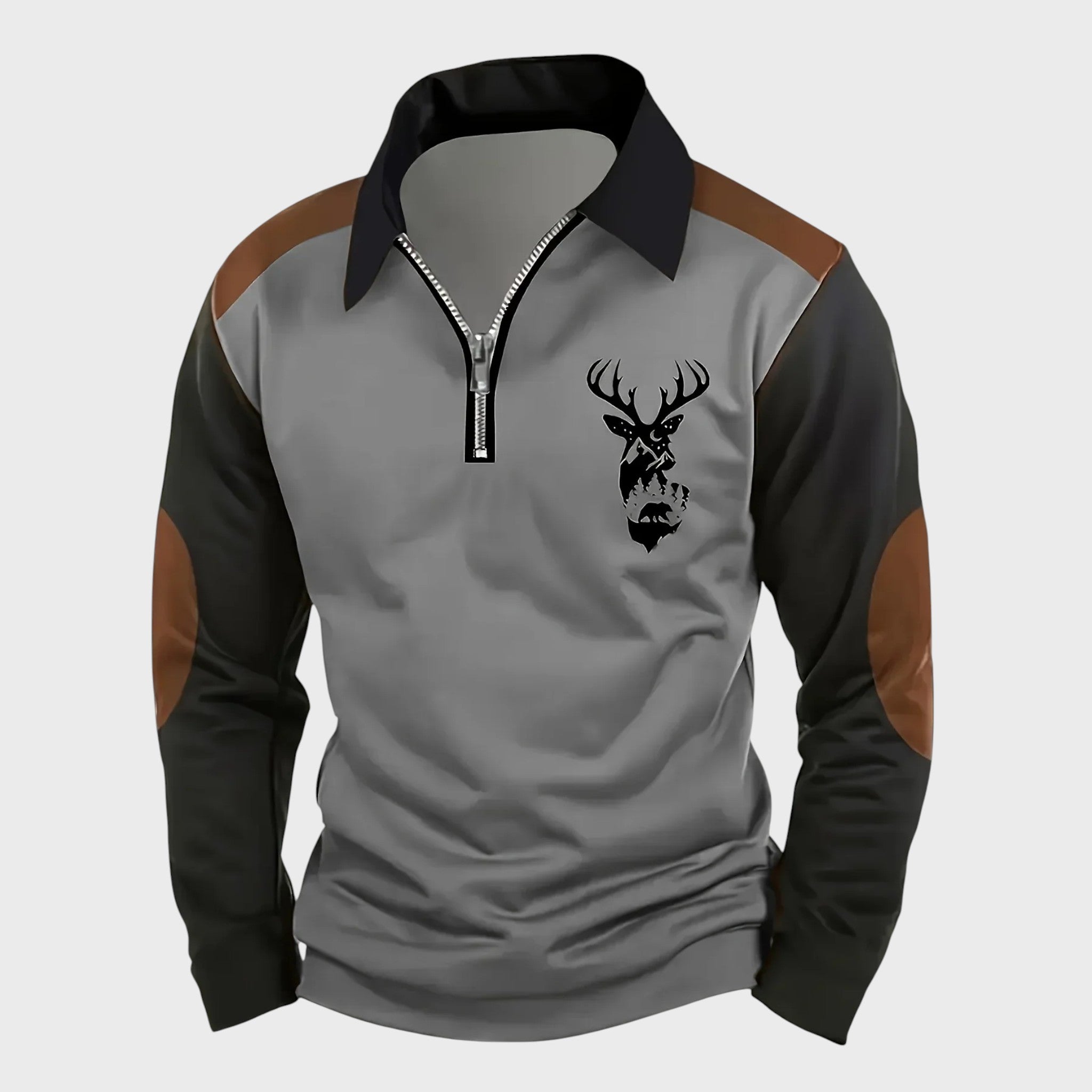 Мъжка - блуза с дълъг ръкав