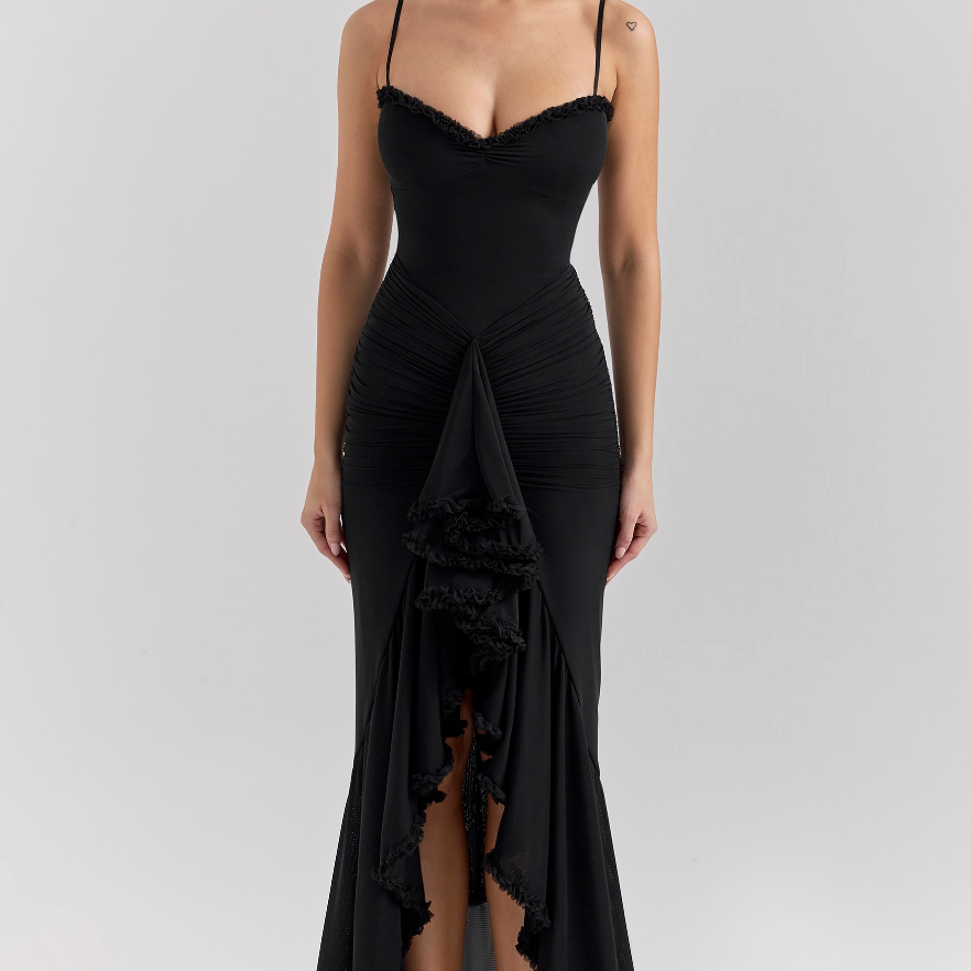 Елма | Рокля с Волани