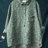 Лина | Ярка цветна бродирана риза