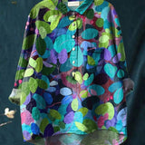 Лина | Ярка цветна бродирана риза