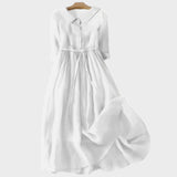 Ена - Лятна рокля с връзка в талията