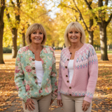 Дарина - Есенен флорален кардиган