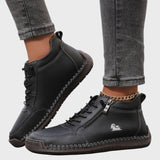 Милена – Дамски ботуши с шевове, маратонки с цип и връзки