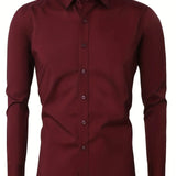 Найчо - Елегантна риза с дълги ръкави и копчета