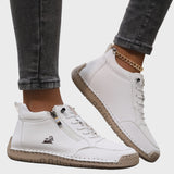 Милена – Дамски ботуши с шевове, маратонки с цип и връзки