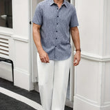 Здравчо - Лека риза с къс ръкав от лен