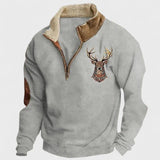 Кулман – Пуловер с детайл на елен