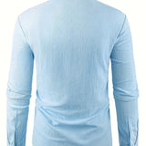 Орфей - Лека памучна риза с дълги ръкави