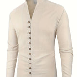 Орфей - Лека памучна риза с дълги ръкави