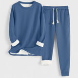 Елена – уютен домашен комплект с дълъг ръкав