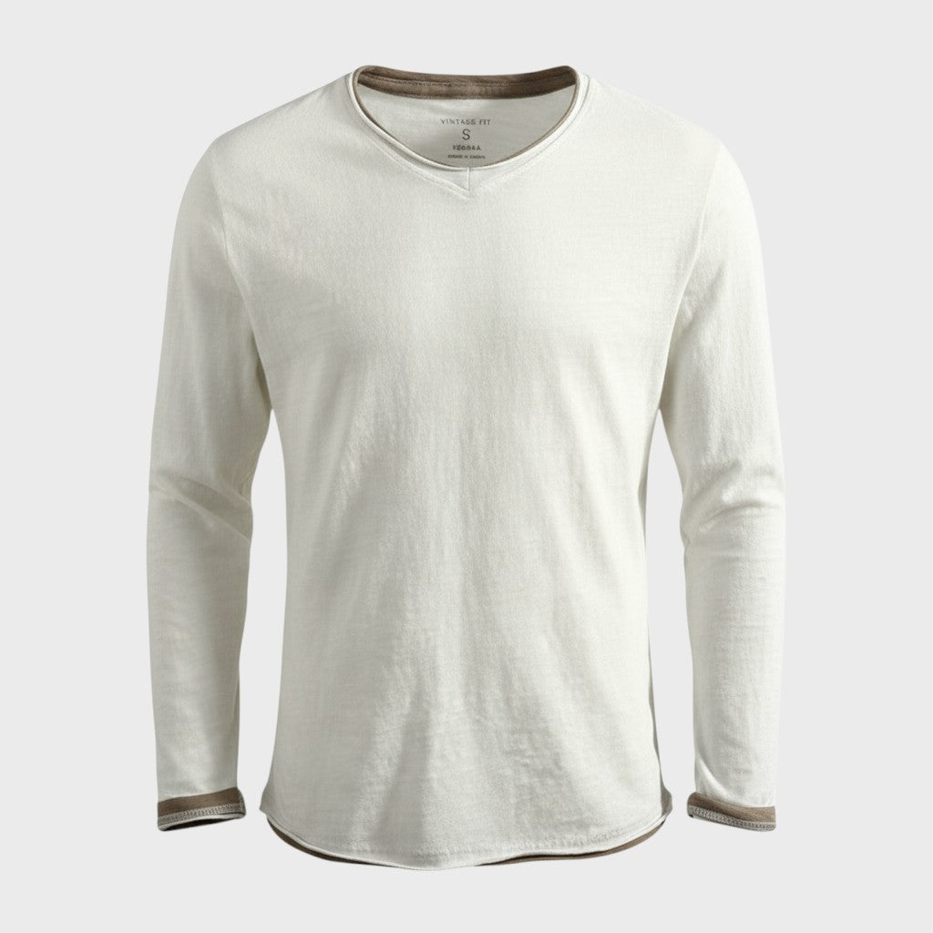 Борислав - Мъжка блуза с V-образно деколте