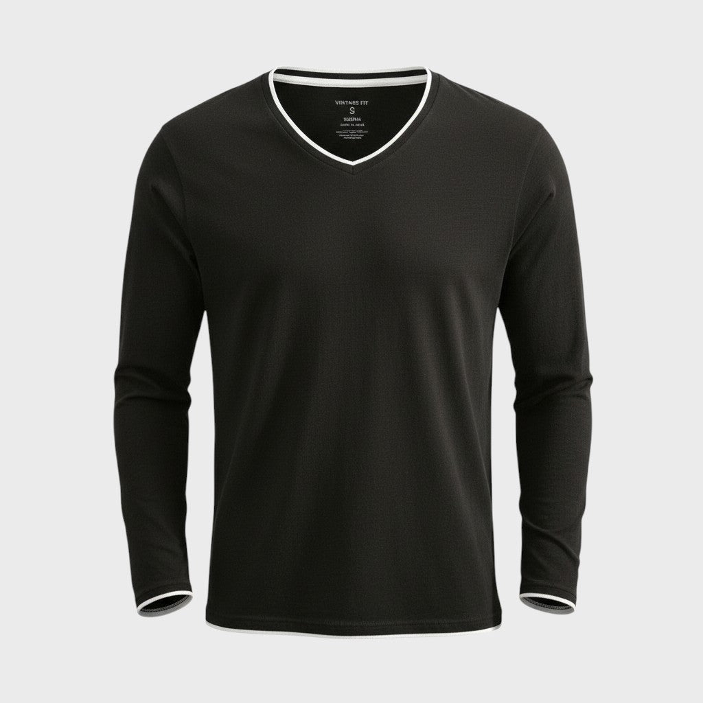 Борислав - Мъжка блуза с V-образно деколте