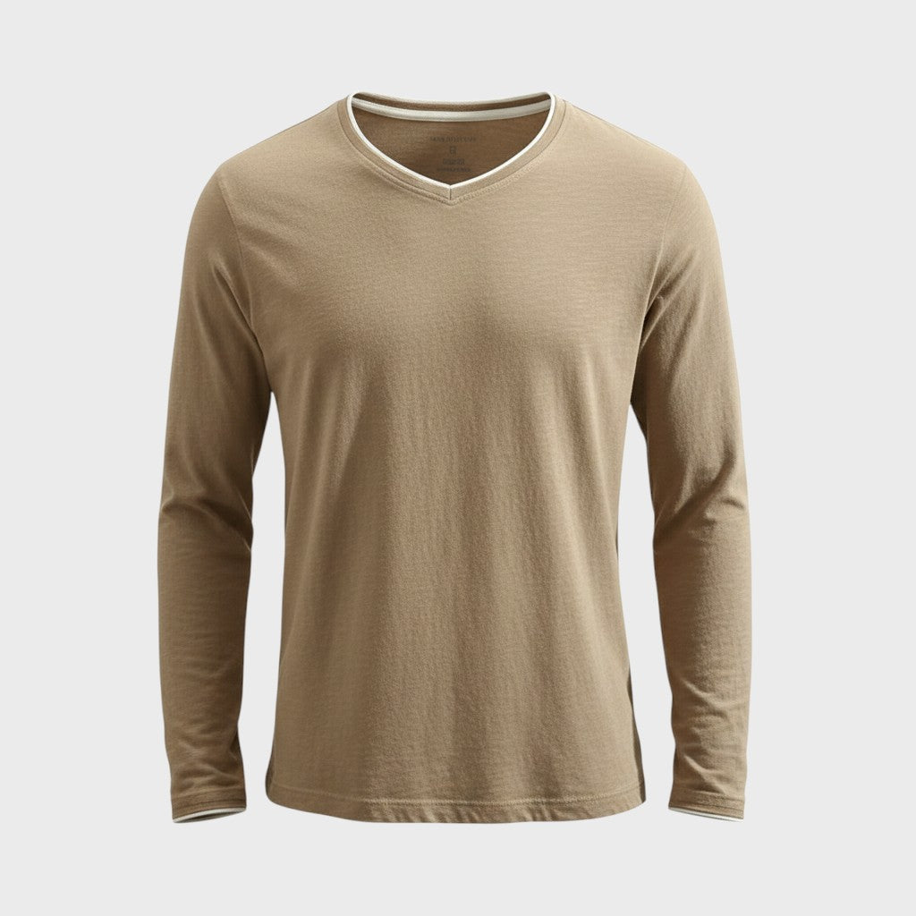 Борислав - Мъжка блуза с V-образно деколте