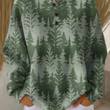 Ингa | Коледен пуловер с класически мотив на елха