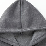 Никола - Мъжки суитшърт с цип и качулка