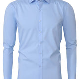 Найчо - Елегантна риза с дълги ръкави и копчета