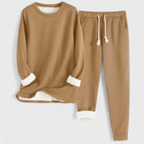 Елена – уютен домашен комплект с дълъг ръкав