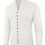 Орфей - Лека памучна риза с дълги ръкави