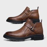 Георги | Мъжки кожени рейнджър ботуши