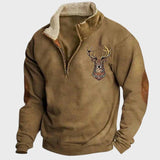 Кулман – Пуловер с детайл на елен