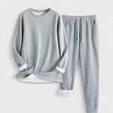 Елена – уютен домашен комплект с дълъг ръкав