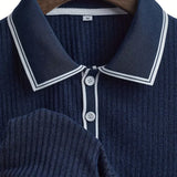 Горан - Елегантен поло с къси ръкави