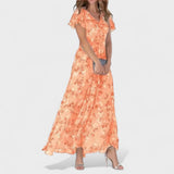 Мила - Луксозна дълга рокля с елегантен крой