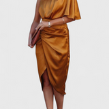 Даница Плавна Рокля с Елегантен и Вечен Силует