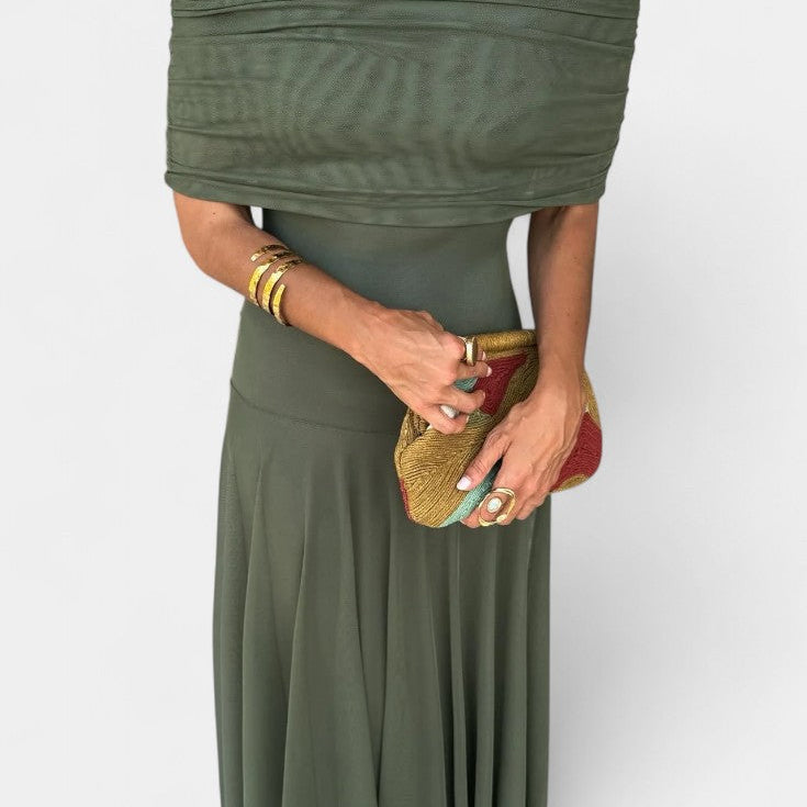 Рената - Макси рокля с едно рамо