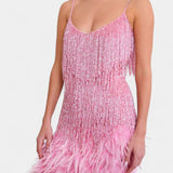 Миряна Мини Рокля с Перца